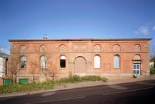 Exterior of the swimming baths, Bridge Street, Runcorn, Cheshire, 2001. Artist: P Williams