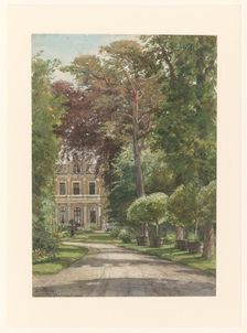 Exterior of the Spaarnhout, 1885. Creator: Ernst Witkamp