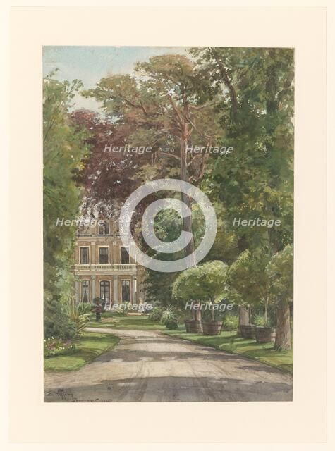 Exterior of the Spaarnhout, 1885. Creator: Ernst Witkamp.