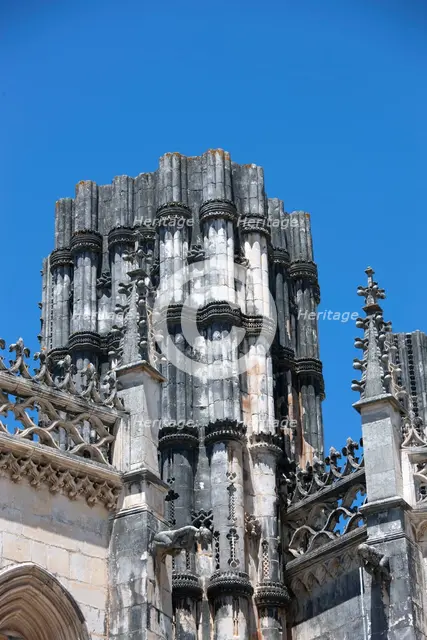 Exterior, Monastery of Batalha, Batalha, Portugal, 2009. Creator: Samuel Magal.