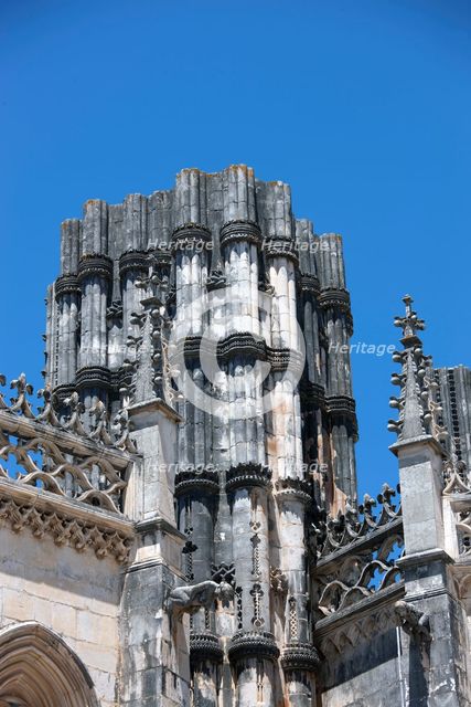 Exterior, Monastery of Batalha, Batalha, Portugal, 2009. Creator: Samuel Magal.