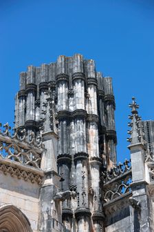 Exterior, Monastery of Batalha, Batalha, Portugal, 2009. Creator: Samuel Magal
