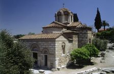 Exterior view of the Church of the Apostles in Athens