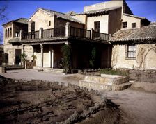 Exterior view of the house of El Greco in Toledo