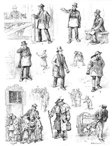 Extinct types of old London life, 1890. Creator: Unknown