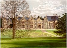 Exton House, Rutland, home of the Earl of Gainsborough, c1880
