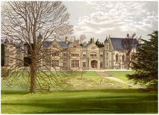 Exton House, Rutland, home of the Earl of Gainsborough, c1880