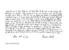 Extract from Dean Swift's journal, addressed to Mrs Dingley, 1712, (1840). Artist: Jonathan Swift