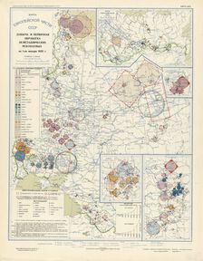 Extraction and primary processing of non-metallic minerals as of January 1, 1933, 1934. Creator: Mikhail Alekseevich TSvetkov