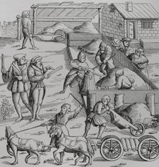 Extraction of metals, 1552, (1878). Creator: Unknown