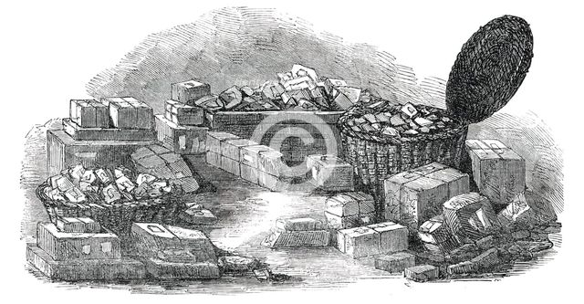 Extraordinary Accumulation of Postage Stamps, 1850. Creator: Unknown.