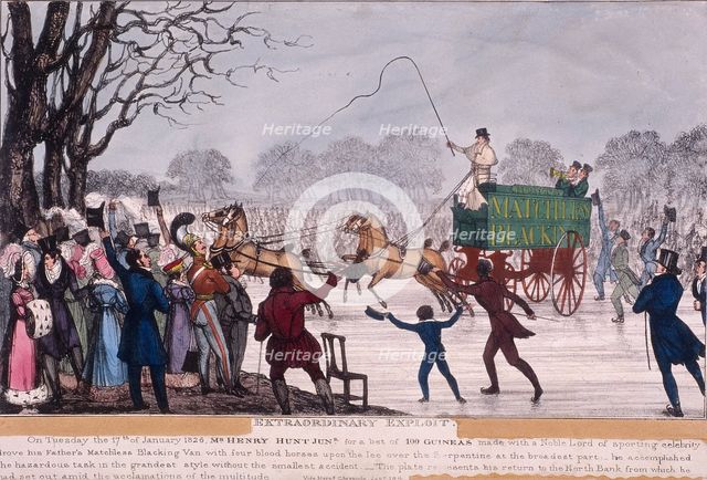 'Extraordinary Exploit', 1826. Artist: Anon