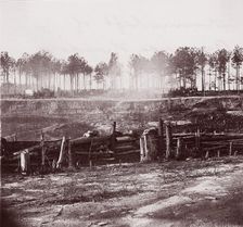 Extreme Left of Bermuda Hundred Lines, 1861-65. Creator: Andrew Joseph Russell