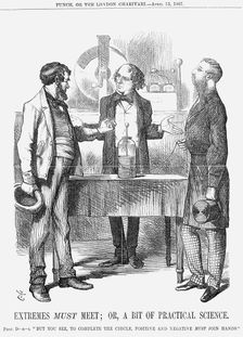 Extremes Must Meet; or, A Bit of Practical Science 1867. Creator: John Tenniel