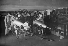 Examining a Torpedo 1914
