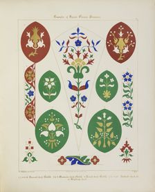 Examples of Ancient Floriated Ornament 1849. Creator: H C Maguire
