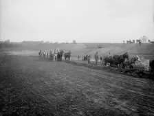 Excavating for new reservoir at Slater, Mo., 1901 Oct 10. Creator: Unknown