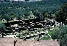 Excavation of Acropolis of ancient Sparta (Lakedaimon), c20th century. Artist: CM Dixon