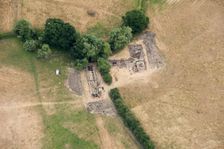Excavations at Calleva Roman Town, Silchester, Hampshire, 2018. Creator: Damian Grady