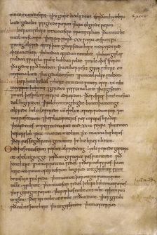 Excerpt from the Anglo-Saxon Chronicle, c1046. Creator: Unknown