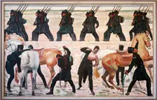 Excerpt of German students in the War of Independence of 1813, 1908-1909