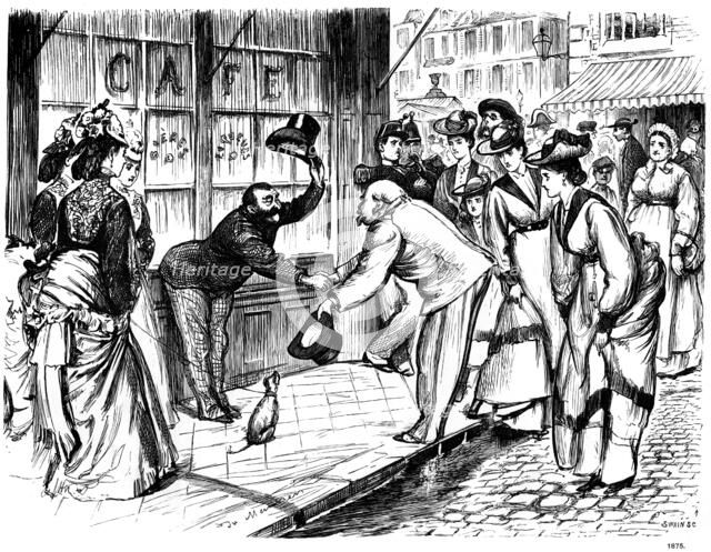 'Excess a Fault', 1875 (1891).  Artist: Swain