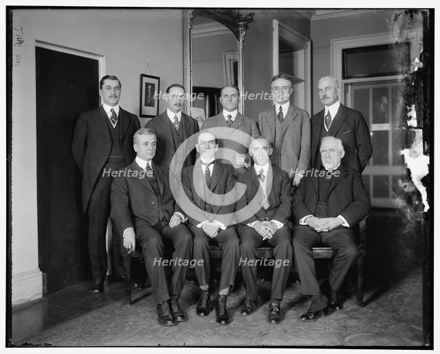 Excess Profits Advisory Board..., between 1910 and 1920. Creator: Harris & Ewing.