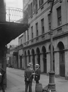 Exchange Alley, New Orleans, between 1920 and 1926. Creator: Arnold Genthe