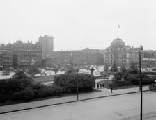Exchange Place, Providence, R.I., c.between 1910 and 1920. Creator: Unknown