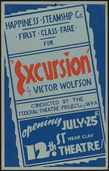 Excursion, [193-]. Creator: Unknown