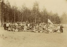 Excursion - a walk by participants of the playground of the Society for the Care of Primary..., 1901 Creator: Unknown
