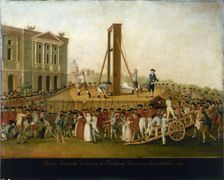 Execution of Marie-Antoinette, October 16, 1793, between 1793 and 1798. Creator: Unknown