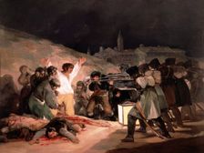 Execution of May 3, 1808, Francisco de Goya Painting