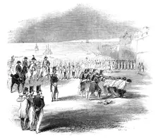 Execution of Bonet and his accomplices at Alicant, 1844. Creator: Unknown