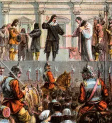 Execution Of Charles I, 1649 (c1850)
