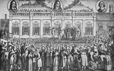 Execution of Charles I. c1649, (1903). Artist: Sebastian Furck