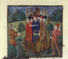 Execution of the Templars, Third Quarter of 15th cen.. Creator: Anonymous