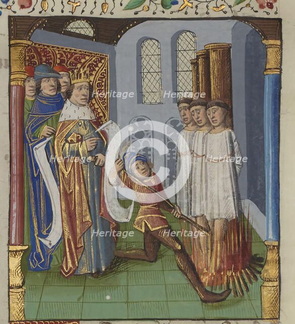 Execution of the Templars, Third Quarter of 15th cen.. Creator: Anonymous.