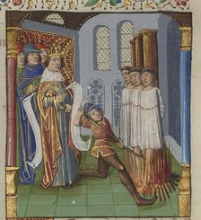 Execution of the Templars, Third Quarter of 15th cen.. Creator: Anonymous
