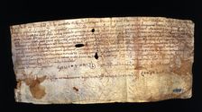 Execution of the will of Count Ramon Borrell I, parchment document dated May 6, 1034