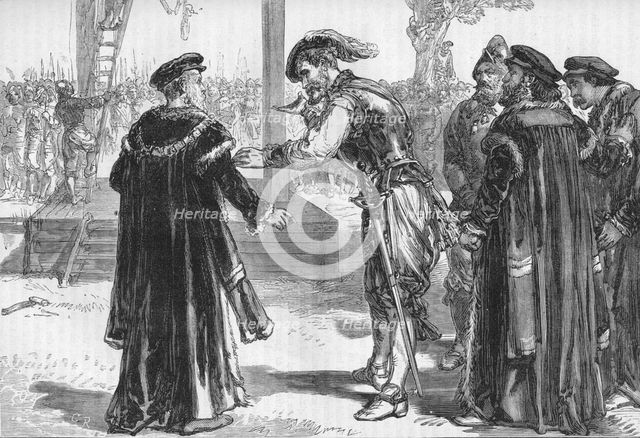 'Execution of the Mayor of Bodmin', c1880. Artist: C.R..