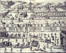 Execution of the Streltsy, 1698, (1700). Creator: Unknown