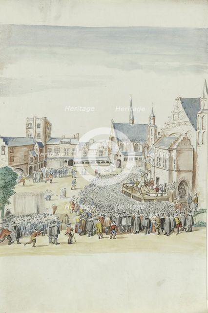 Execution of Van Oldenbarnevelt, 1710-1720 Creator: Anon.