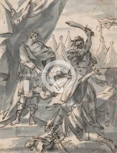 Execution in a military camp, 1601/1700. Creator: Unknown.