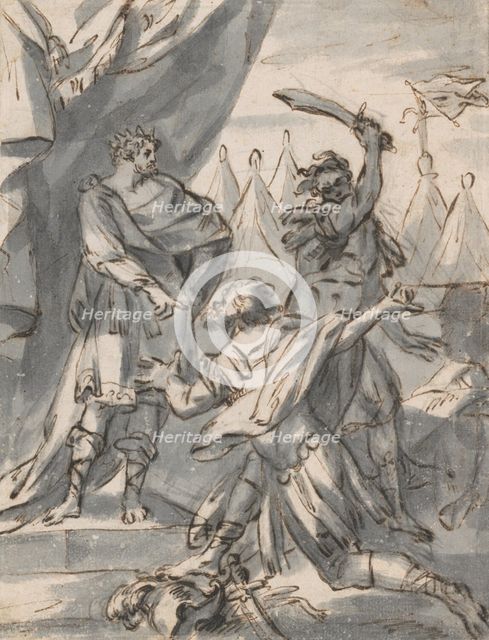 Execution in a military camp, 1601/1700. Creator: Unknown.