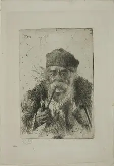 Executioner from Siebenbürgen, 1885. Creator: Anders Leonard Zorn