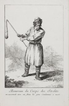 Executioner of the Streltsy regiment, 1764