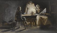 Executioner Nychol's Family, c1889. Creator: Guillaume Albert Demarest