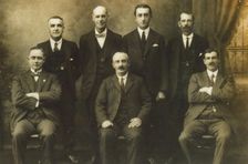 Executive Committee of the Metropolitan Miniature Rifle Clubs Union. Creator: Unknown