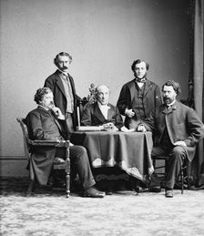 Executive Committee of the U.S. Sanitary Commission, between 1855 and 1865. Creator: Unknown
